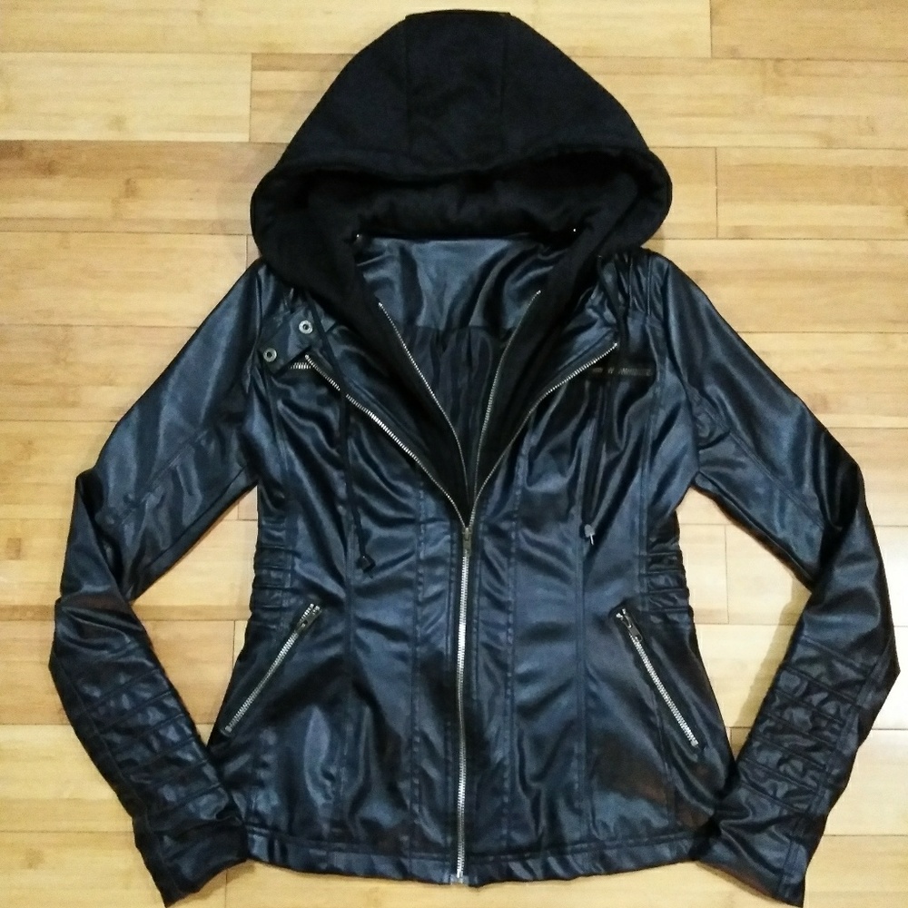 Leather jacket